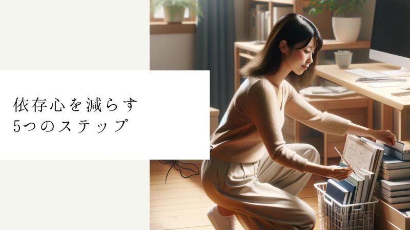 依存心を減らす5つのステップ