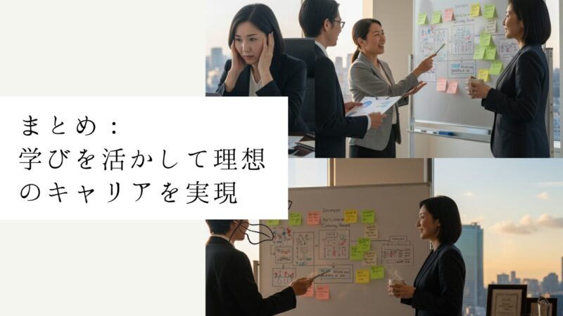 まとめ:学びを活かして理想のキャリアを実現