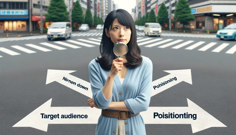 対象者と立ち位置を絞る