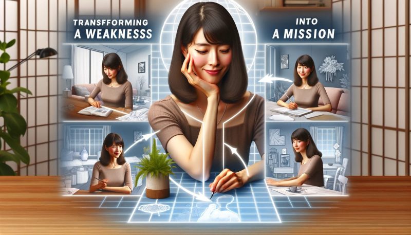 2．弱みを活かして使命ができる