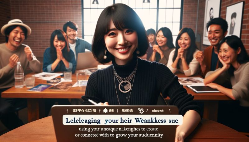 6．弱みを活かしてファンをつくる