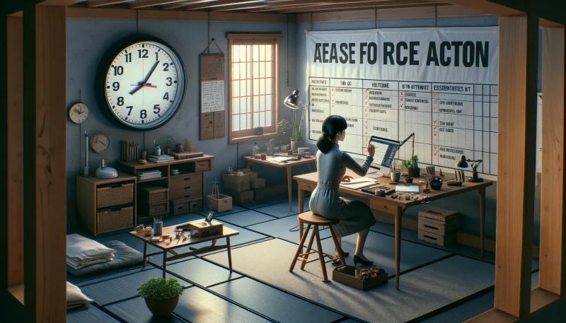 やらざるをえない環境をそろえる