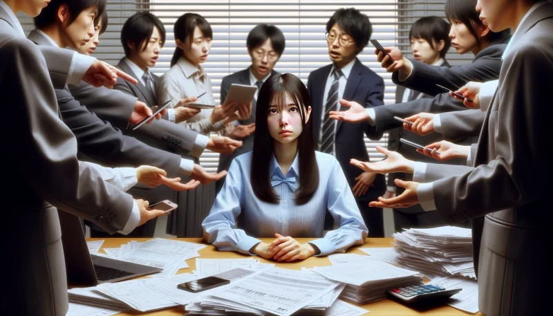 すべて受け身である