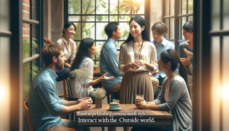 ステップ3：「外の世界」の人と交流