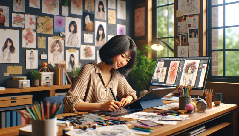 7. 情熱を仕事にするクリエイティブ職