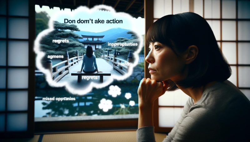 （2）行動しない自分を想像する