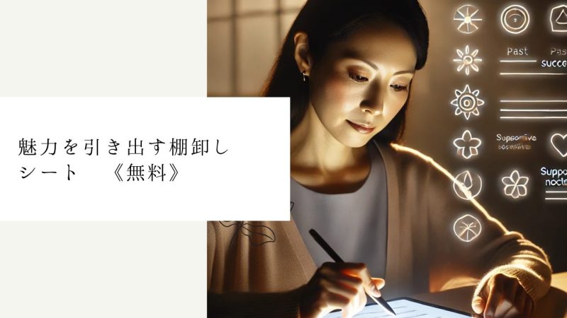 魅力を引き出す棚卸しシート 《無料》