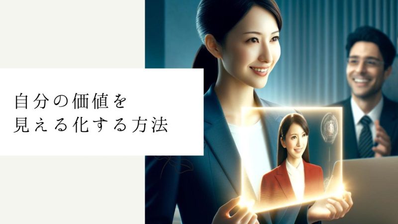 自分の価値を見える化する方法