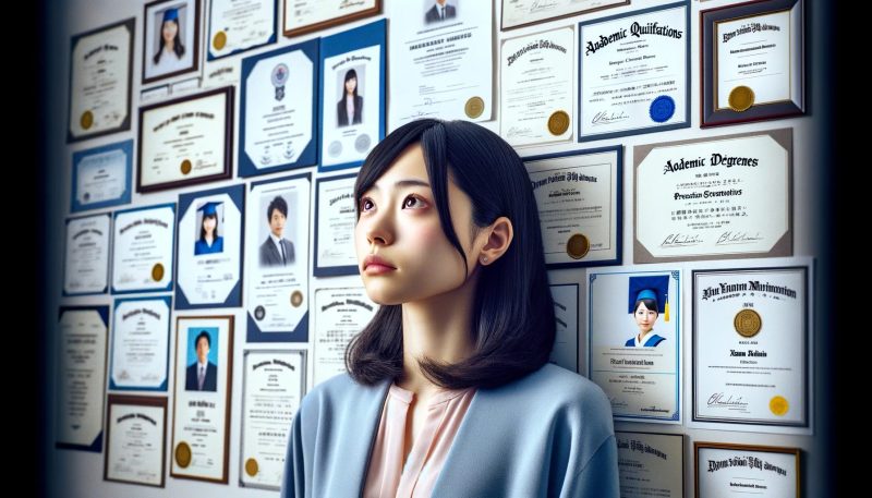 (2)職歴・学歴・資格等が強みを表す