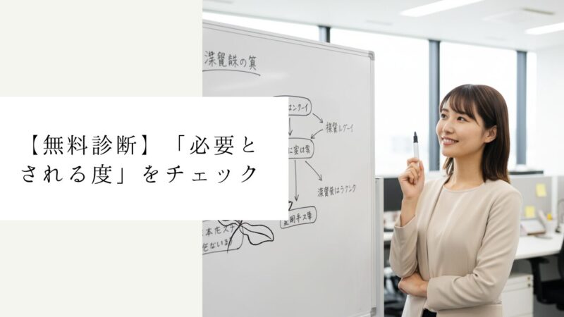【無料診断】「必要とされる度」をチェック