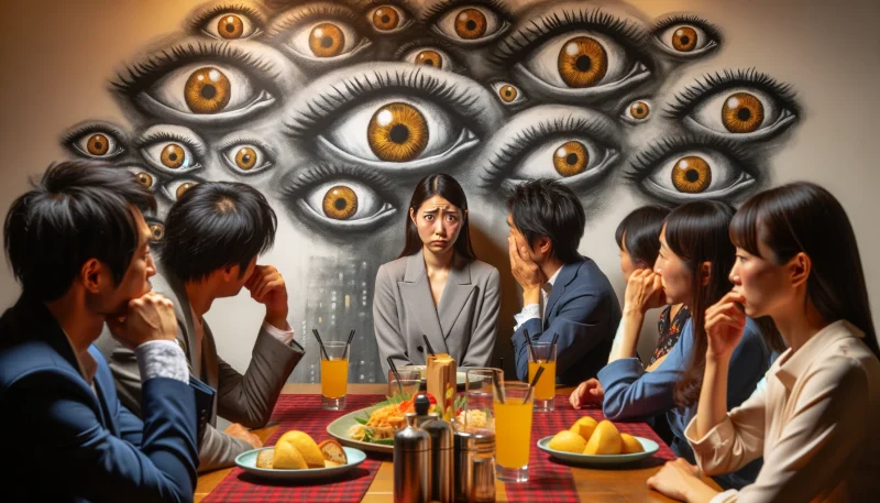 人目が気になるブレーキ