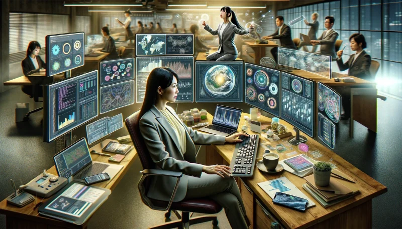 1．常に変化する仕事