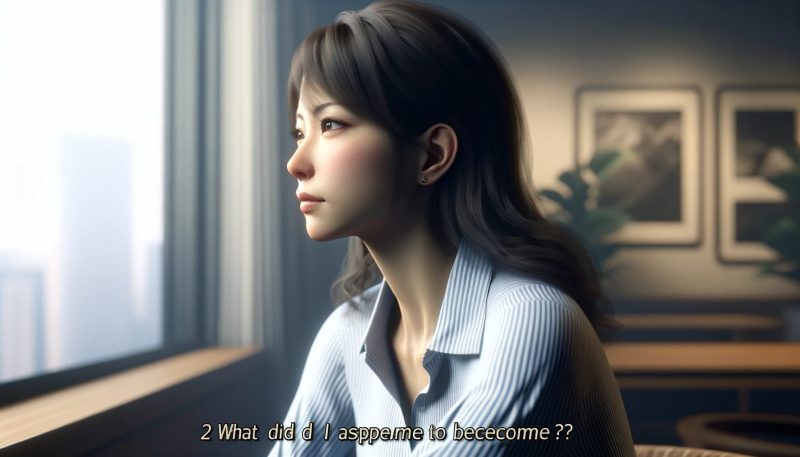 (2)昔はどうなりたいと思っていた？