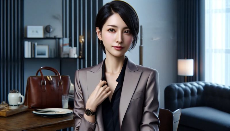 (特徴2)身なりに気配りがある