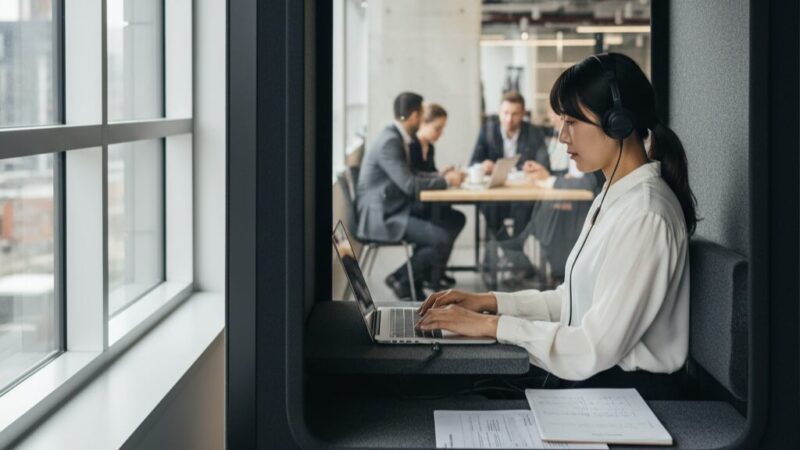 特徴6:周囲との共同作業が苦手