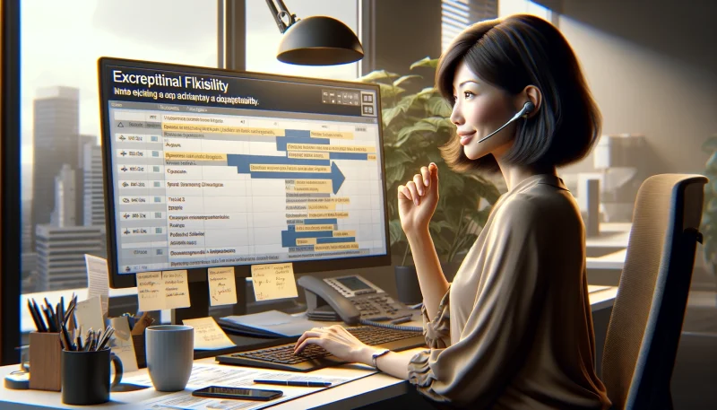 4.柔軟性に秀でている