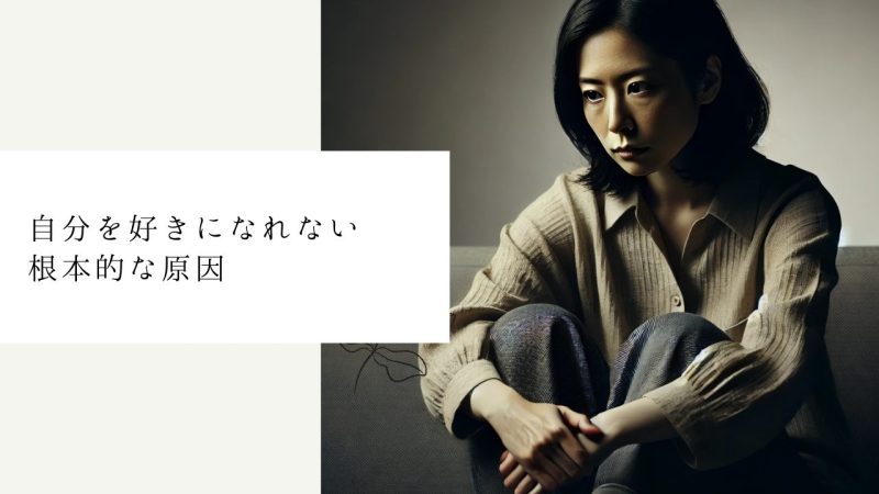 自分を好きになれない根本的な原因