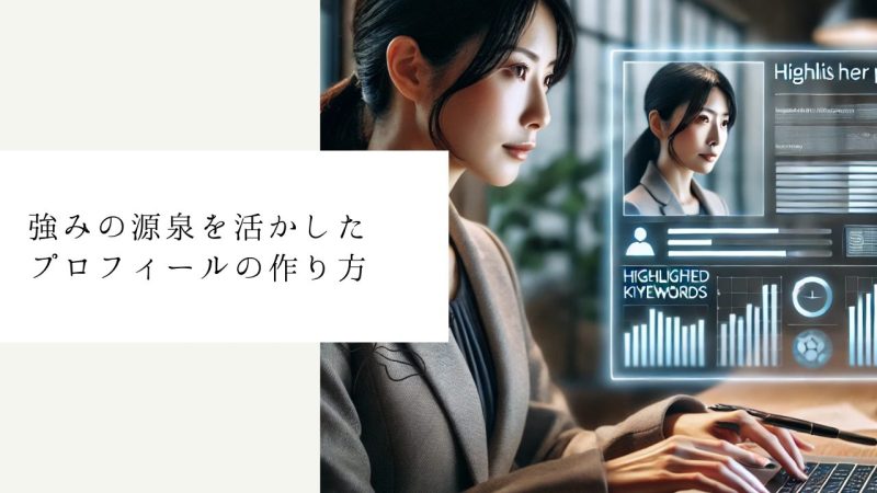 強みの源泉を活かしたプロフィールの作り方