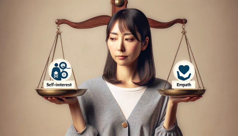 (4)利己・利他の違い