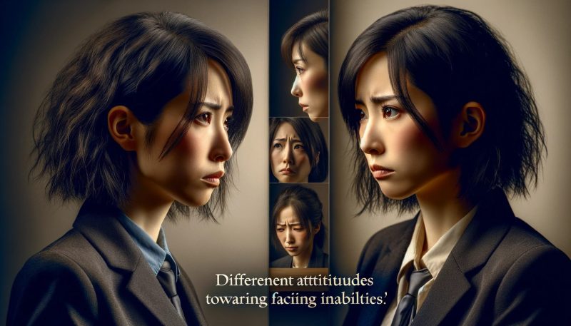 (5)できないことに向き合う姿勢が違う