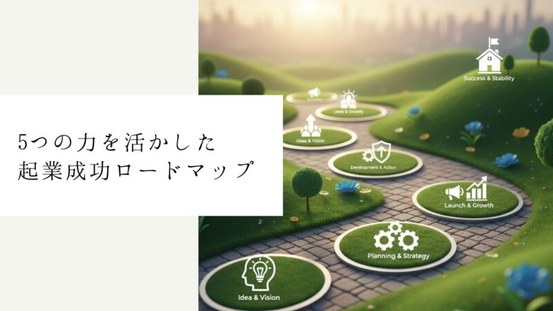 5つの力を活かした起業成功ロードマップ