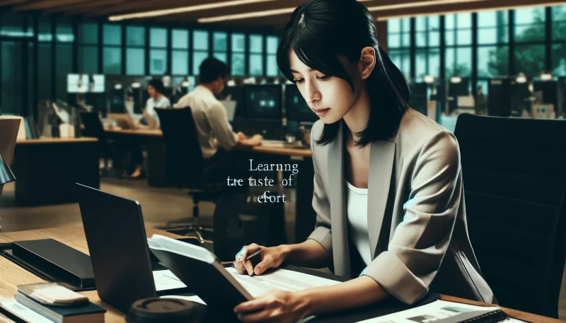1.努力の旨味を覚える