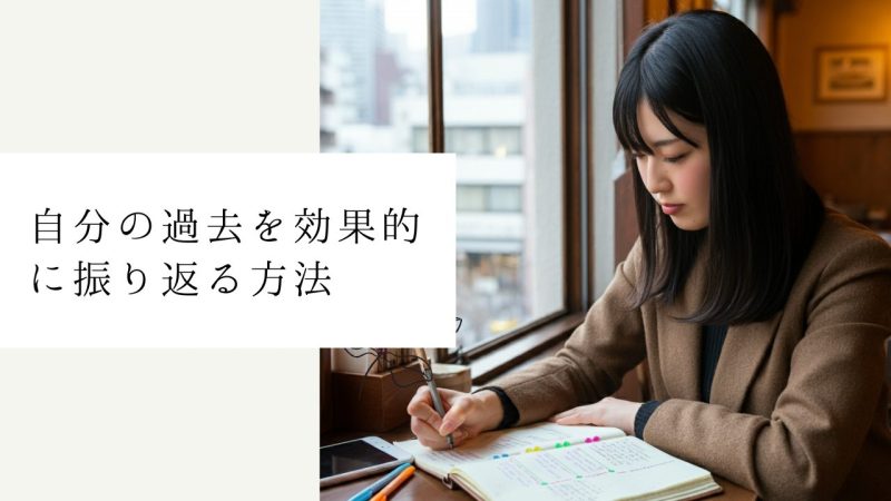 自分の過去を効果的に振り返る方法
