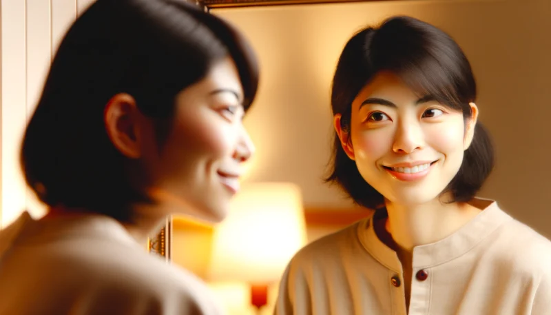 3. 自分をありのままに受け入れている