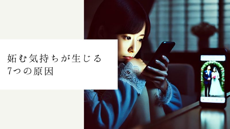 妬む気持ちが生じる7つの原因