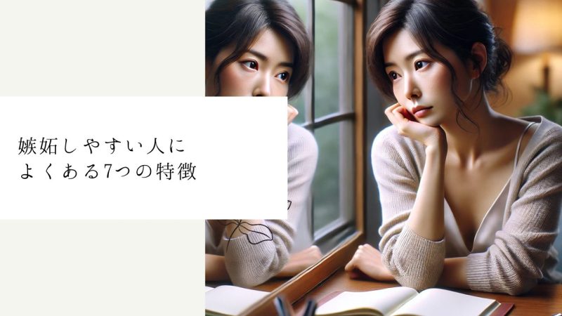 嫉妬しやすい人によくある7つの特徴