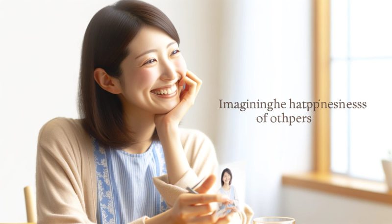 喜んでくれる人の顔を想像する