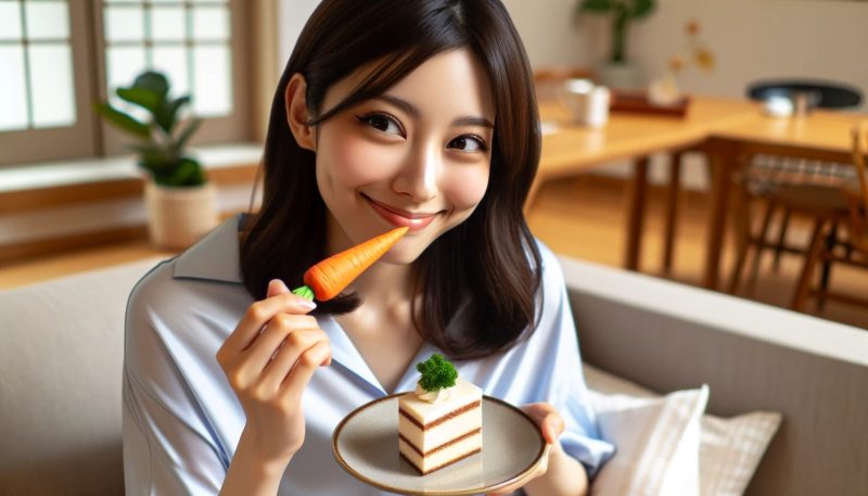 ご褒美の設定：にんじんをぶら下げる