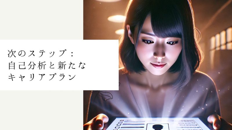 次のステップ:自己分析と新たなキャリアプラン