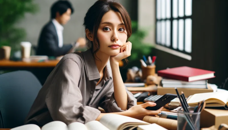 気が散りやすい