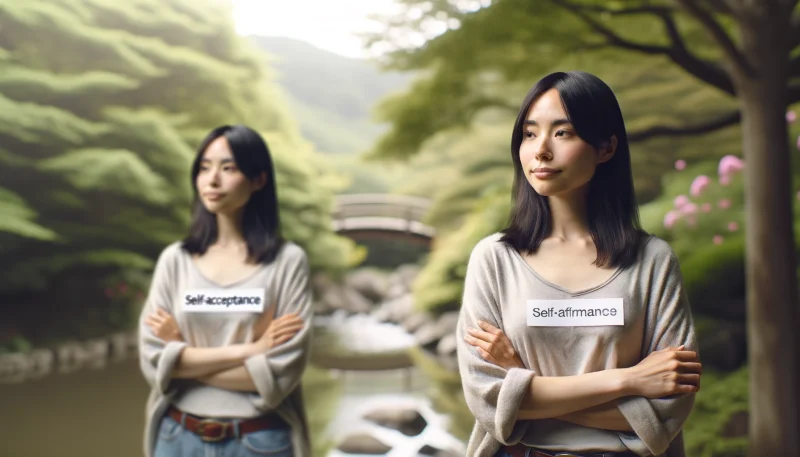 「自己受容」と「自己肯定」の違い