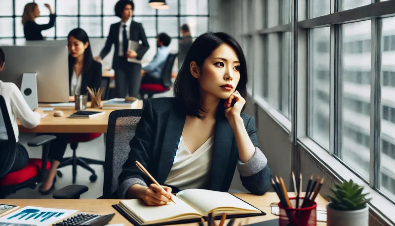 自分の世界に浸る