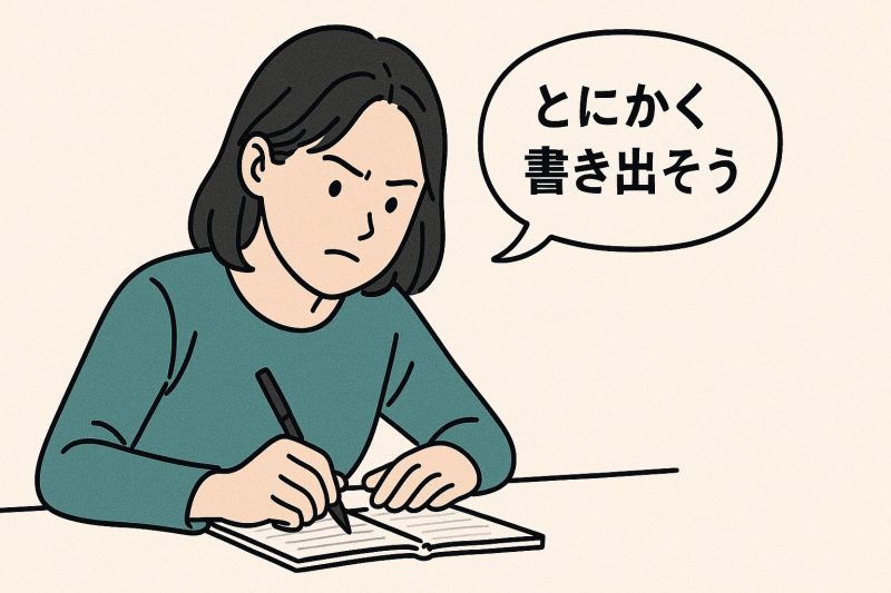 3. 紙に書き出すブレインダンプ法