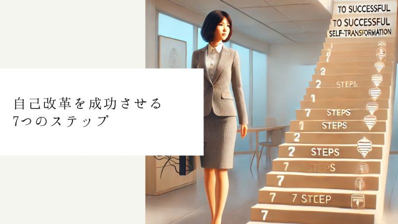 自己改革を成功させる7つのステップ