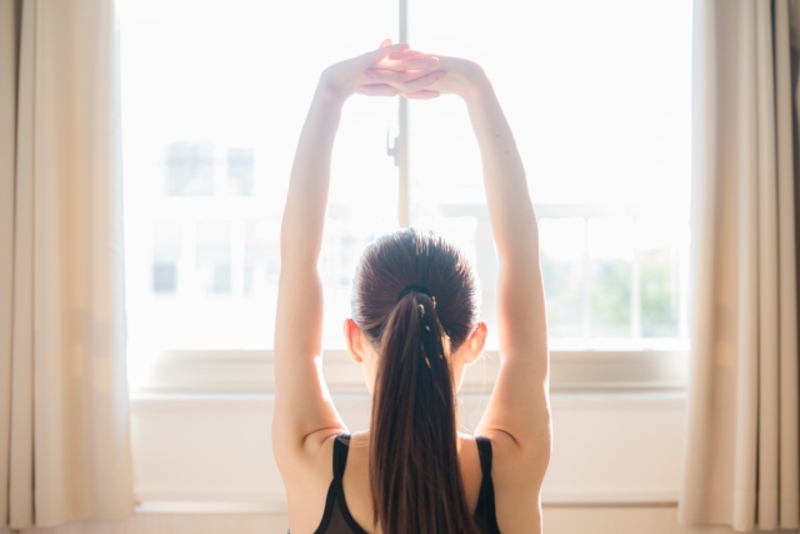 10.身体を伸ばす