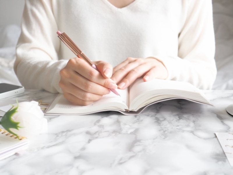 4.フリーライティングする