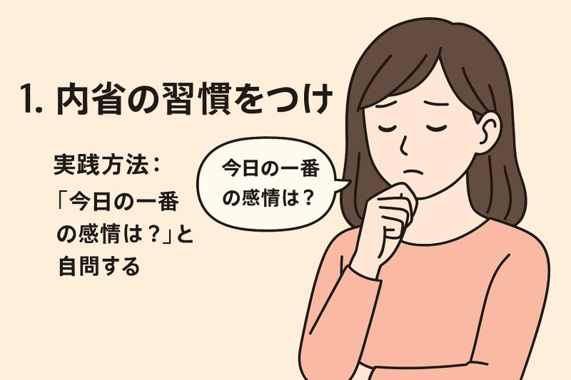 1. 内省の習慣をつける