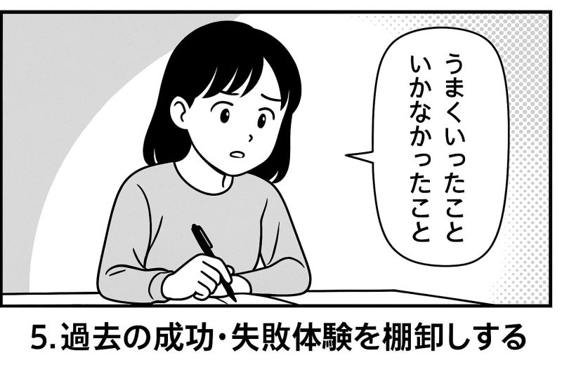 5. 過去の成功・失敗体験を棚卸しする