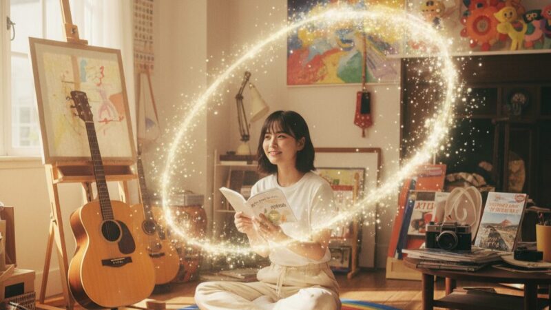 好奇心旺盛であれこれ手を出してしまう