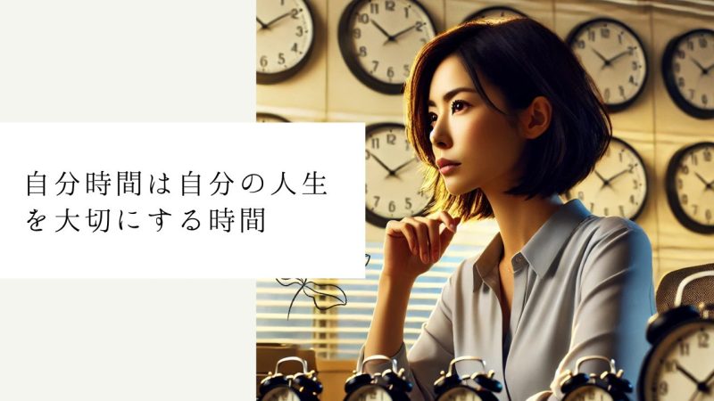 自分時間は自分の人生を大切にする時間