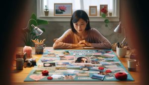 ビジョンボードのイメージイラスト