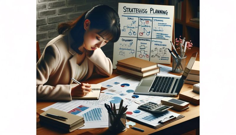 秘訣2:戦略を練り計画を立てる