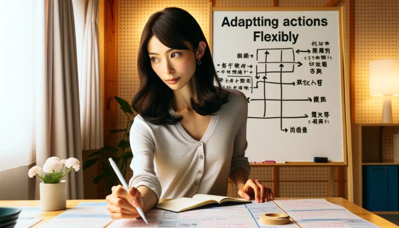 秘訣4:柔軟に行動を修正する