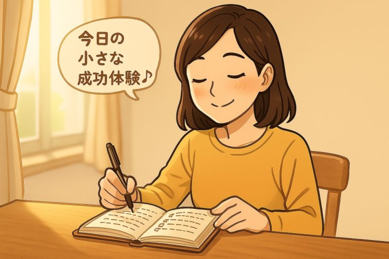 2.小さな成功体験で自己肯定感を回復する