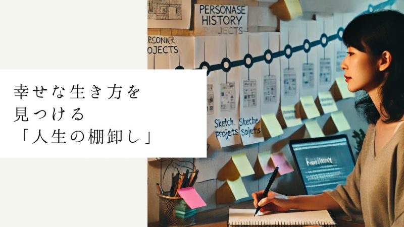 幸せな生き方を見つける「人生の棚卸し」