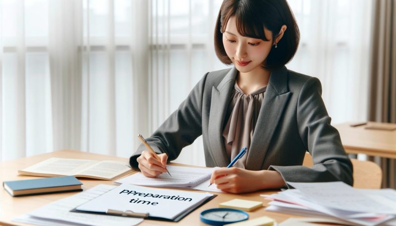 「準備する時間」をつくる